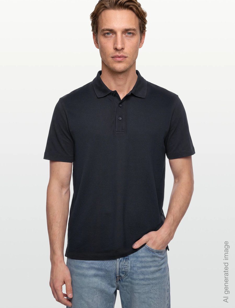 BOSS - Parris 37_DB - short-sleeved polos - dark blue - 3