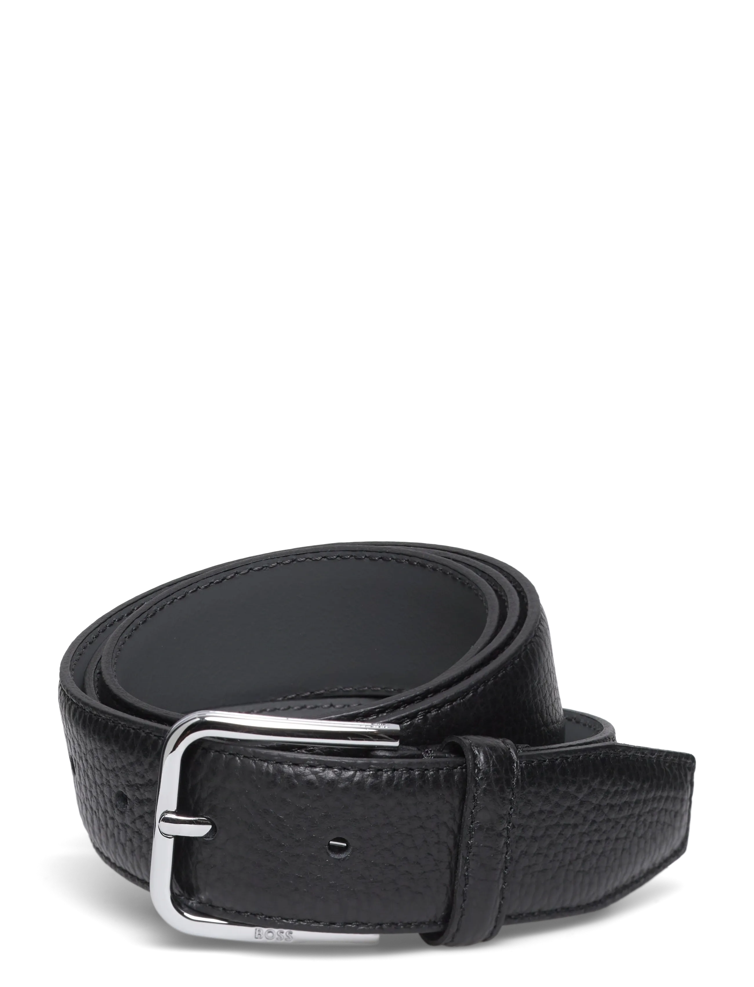 BOSS Madison-B1_GrSt_Sz35 - Bælter - BLACK / black