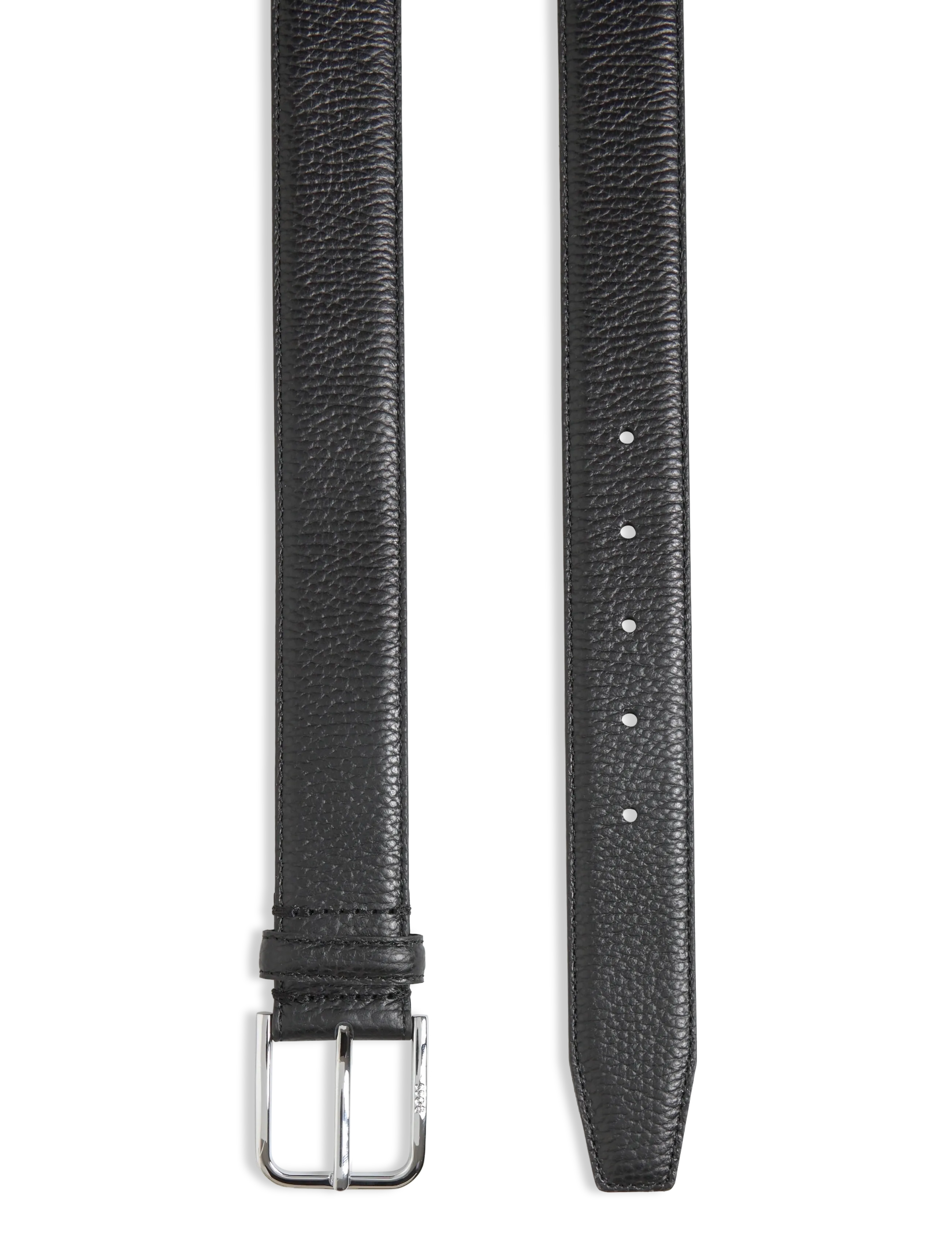 BOSS - Madison-B1_GrSt_Sz35 - ceintures classiques - black - 1