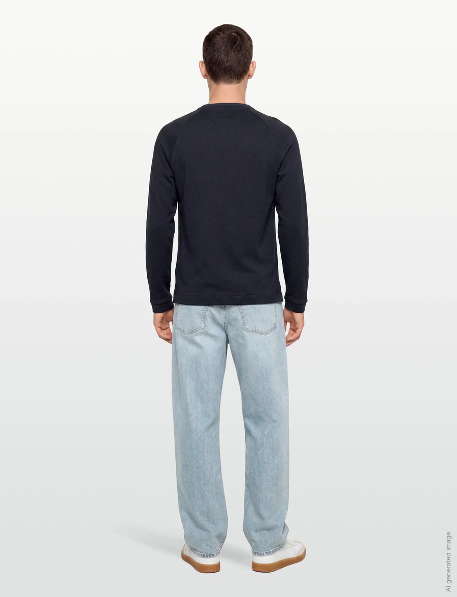 BOSS - P-Townley 45 - langærmede t-shirts - dark blue - 4