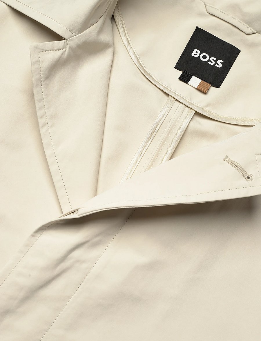 BOSS - C-Colin-261F - vihmamantlid - open white - 2