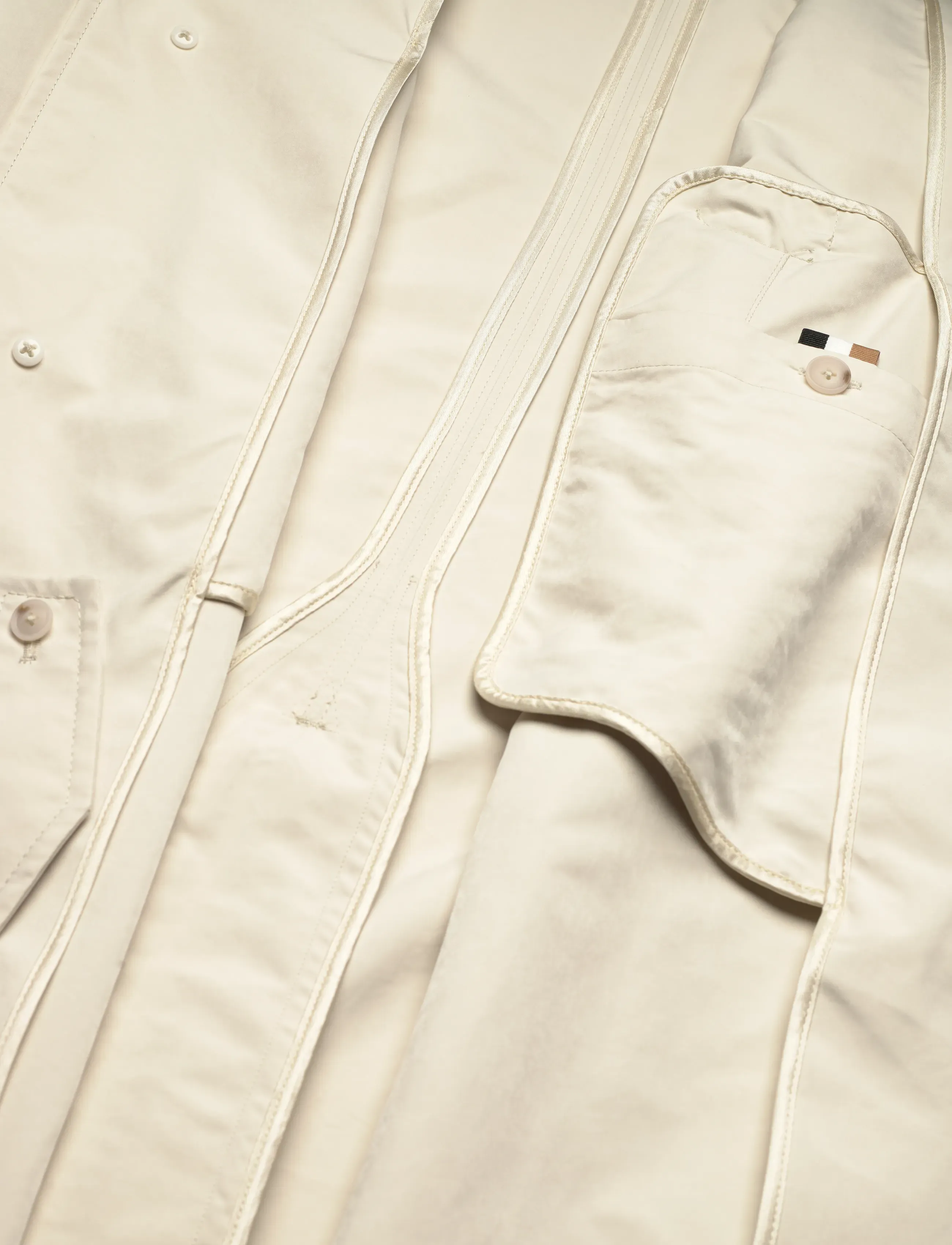 BOSS - C-Colin-261F - vihmamantlid - open white - 5