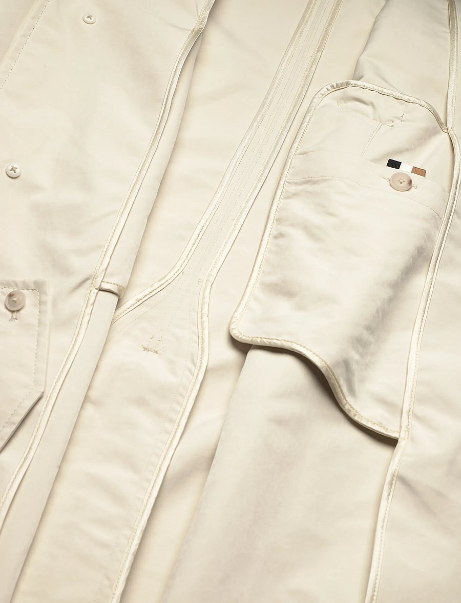BOSS - C-Colin-261F - vihmamantlid - open white - 5