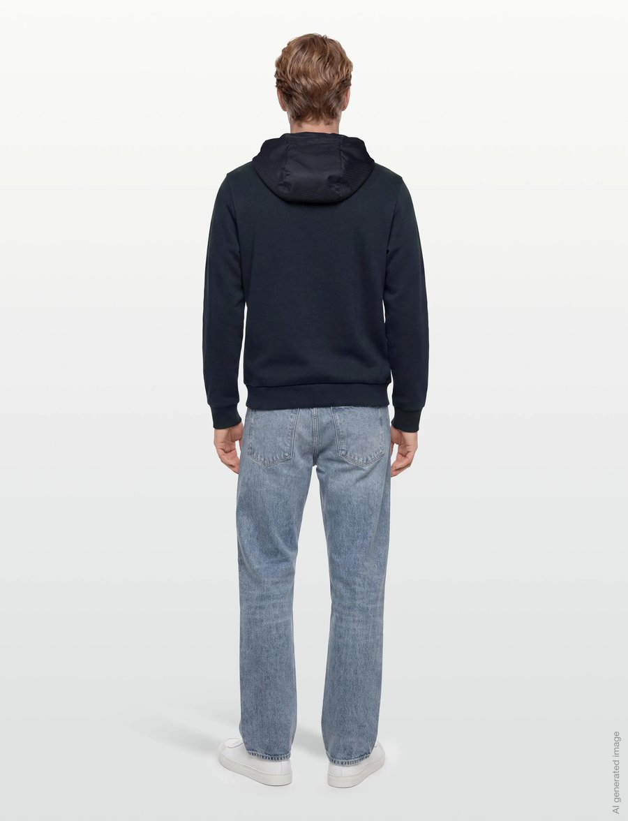 BOSS - H-Spence 247 - kapuzenpullover - dark blue - 4