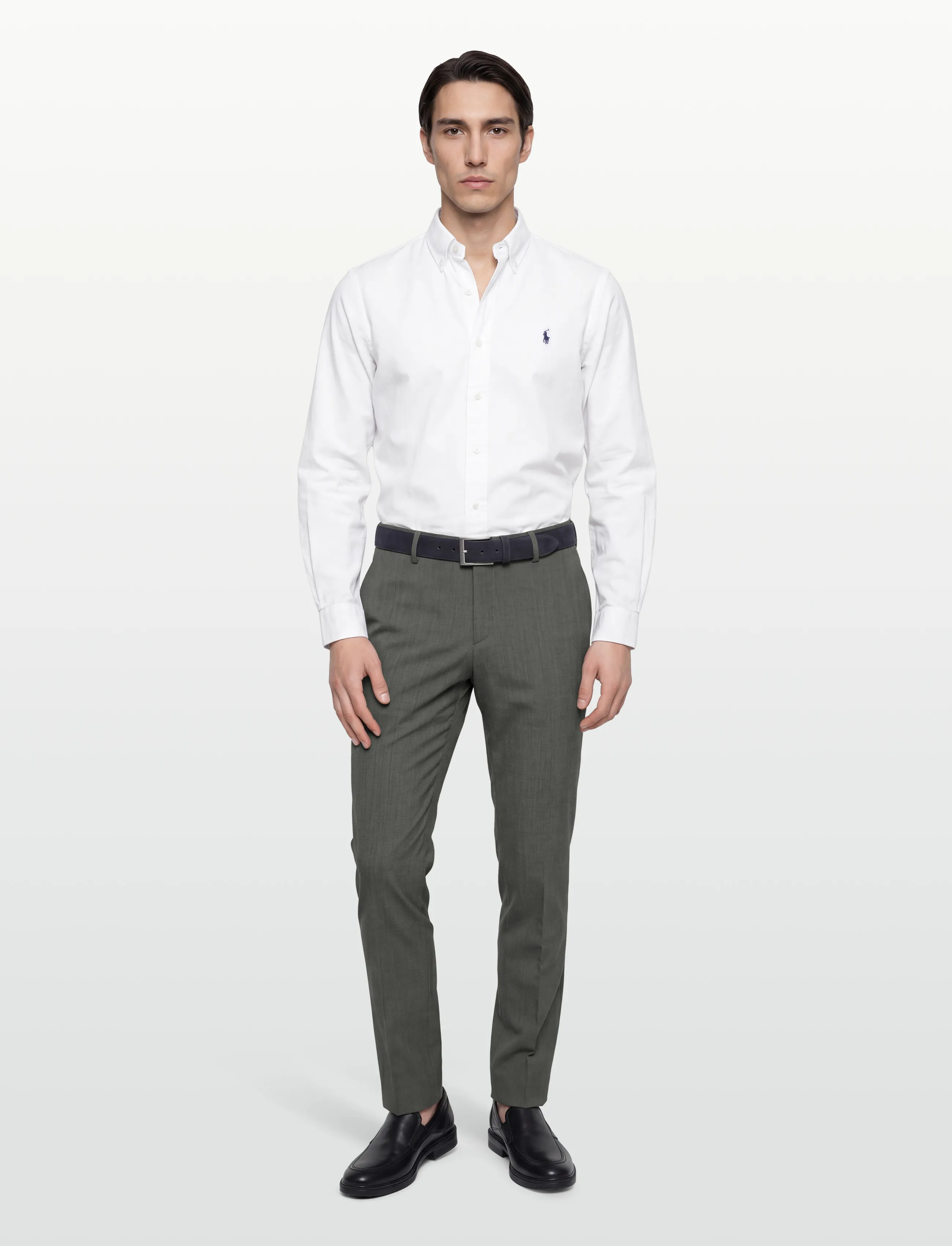 BOSS H-Genius-253 - Formelle Hosen - MEDIUM GREEN / khaki/green