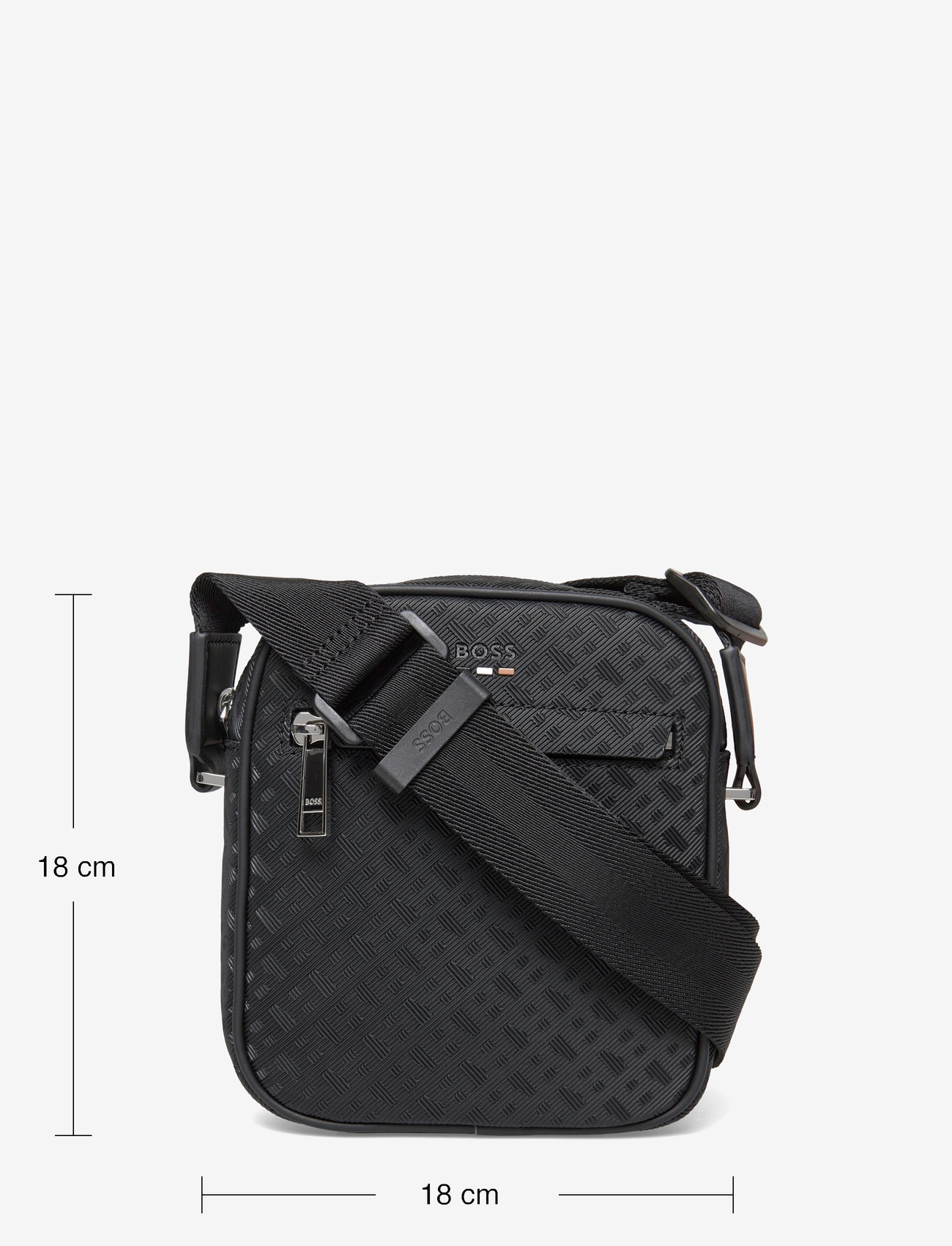 BOSS - Ray_ML_NS Zip - crossbody bags - black - 3