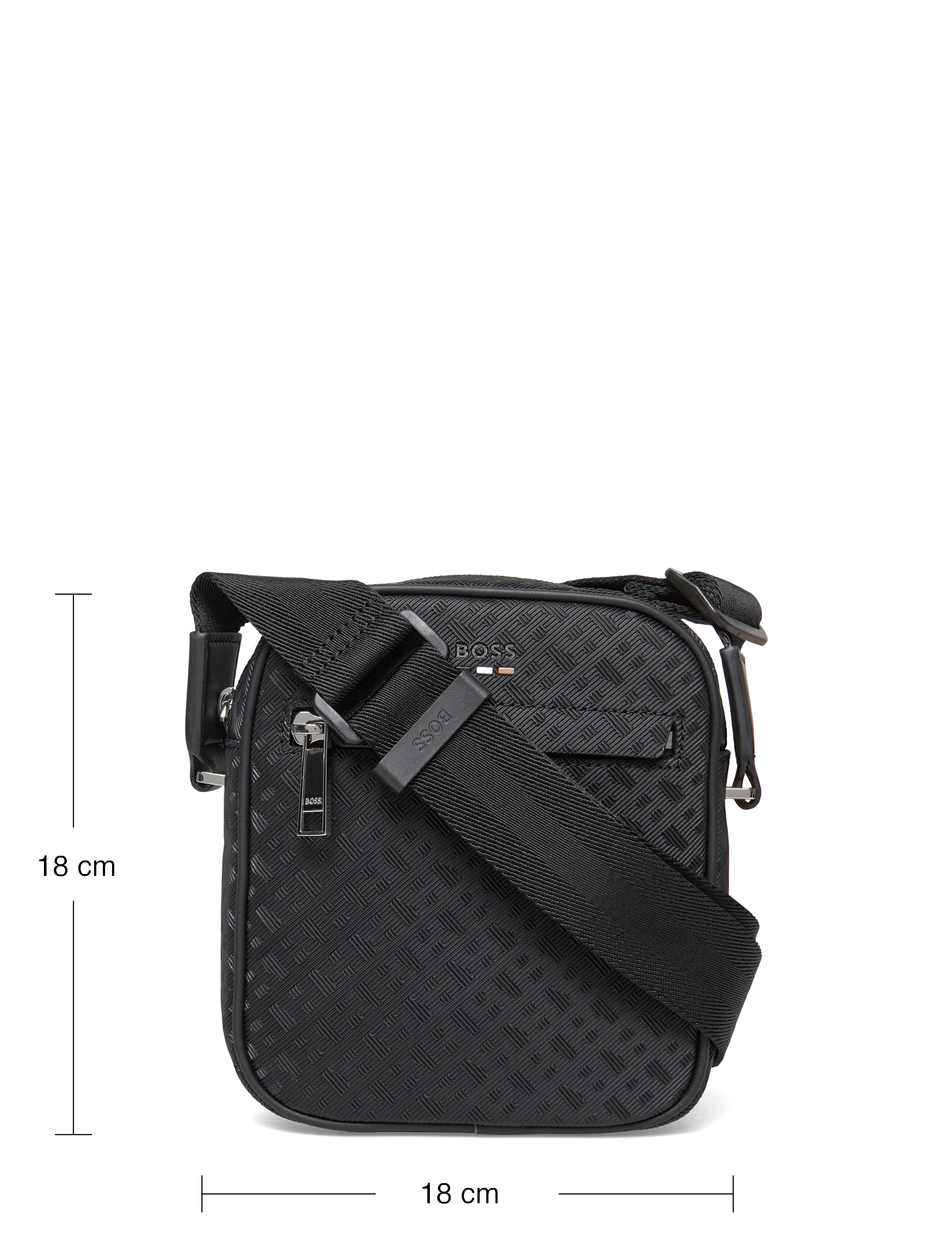 BOSS - Ray_ML_NS Zip - crossbody bags - black - 3