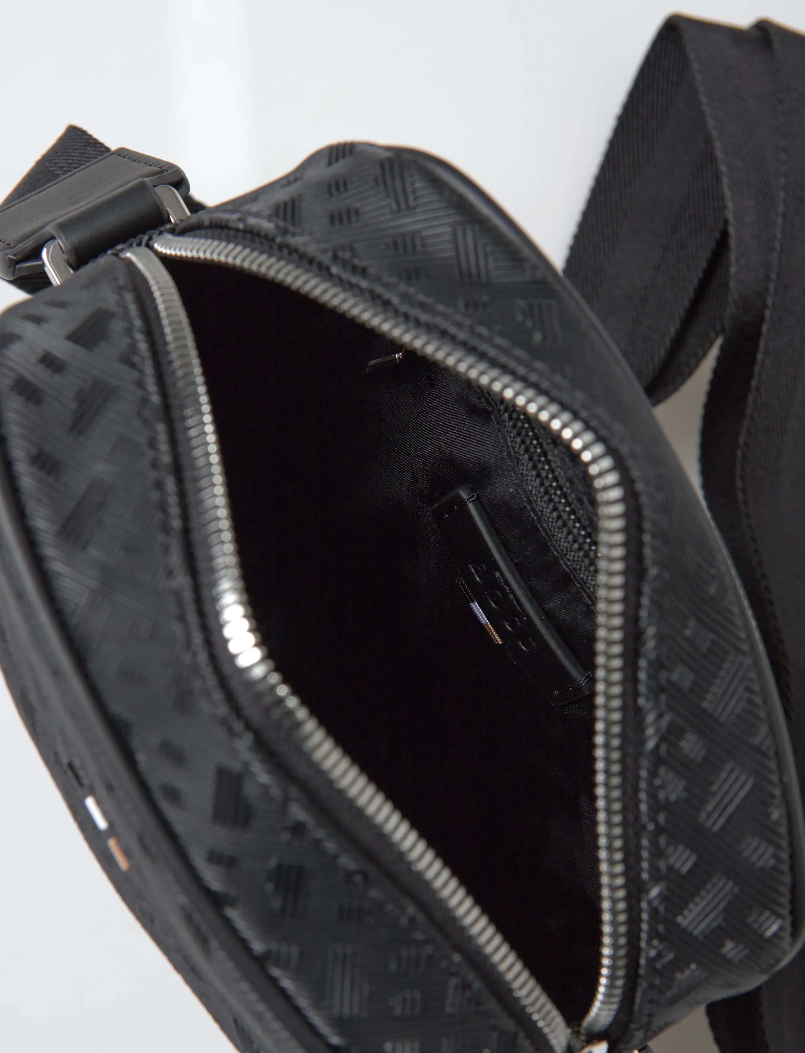 BOSS - Ray_ML_NS Zip - crossbody bags - black - 5