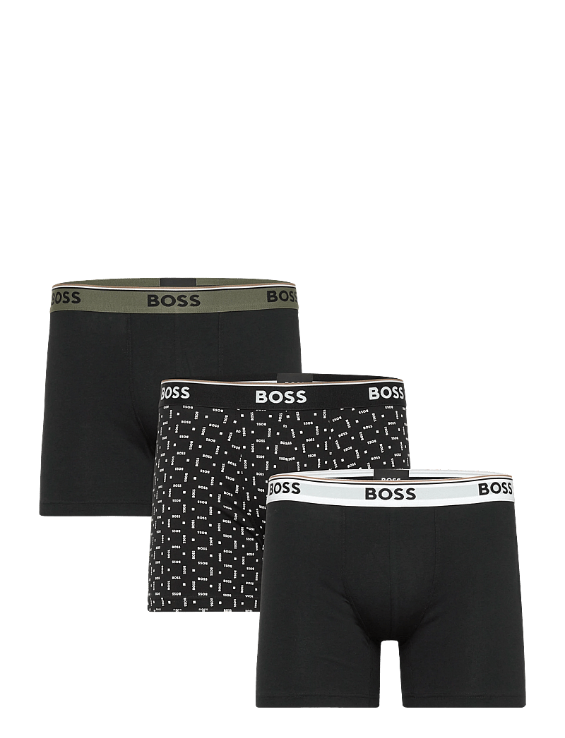 BOSS - BoxerBr 3P Power Des - unterhosen im multipack - black - 0
