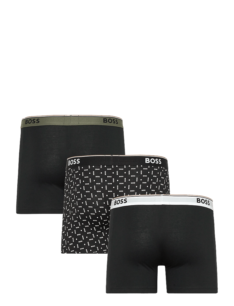 BOSS - BoxerBr 3P Power Des - unterhosen im multipack - black - 1