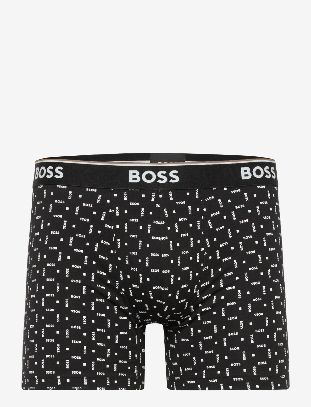 BOSS - BoxerBr 3P Power Des - multipack underbukser - black - 2