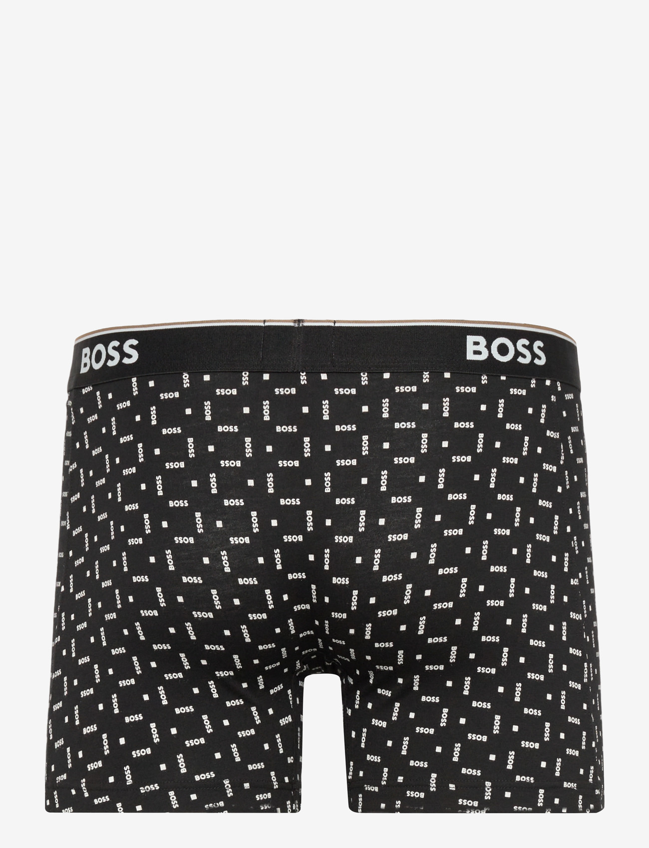 BOSS - BoxerBr 3P Power Des - multipack underbukser - black - 3