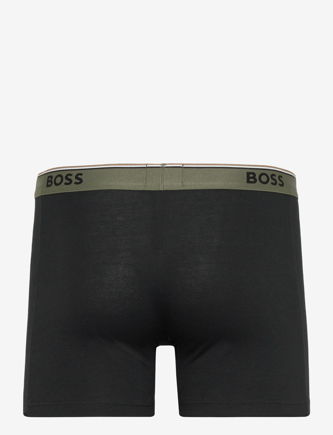 BOSS - BoxerBr 3P Power Des - multipack underbukser - black - 5