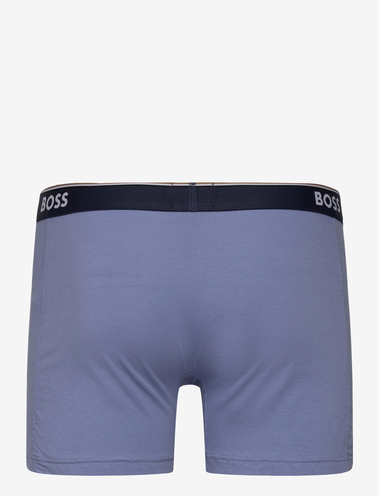 BOSS - BoxerBr 3P Power Des - aluspükste mitmikpakk - open blue - 3