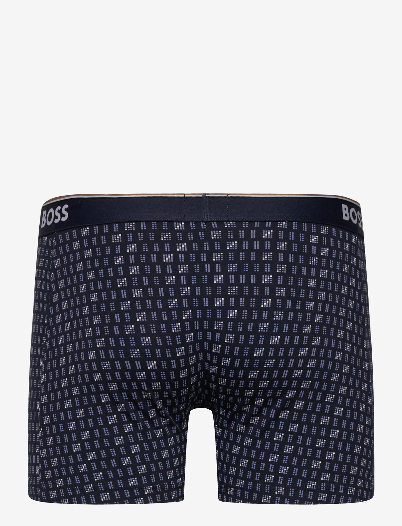 BOSS - BoxerBr 3P Power Des - aluspükste mitmikpakk - open blue - 5