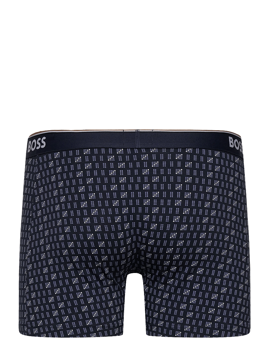 BOSS - BoxerBr 3P Power Des - boxer nærbuxur - open blue - 5