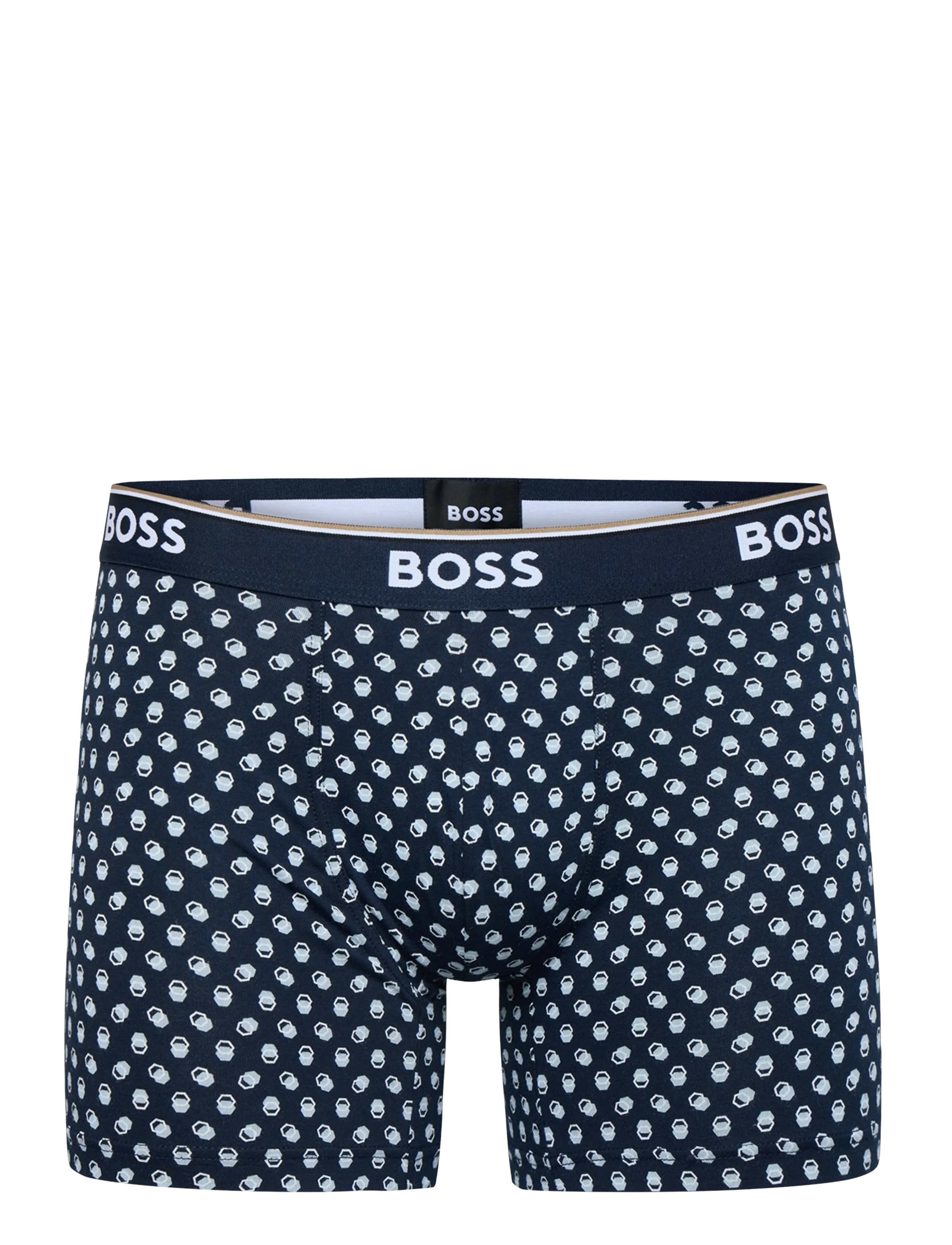 BOSS - BoxerBr 3P Power Des - aluspükste mitmikpakk - open blue - 1
