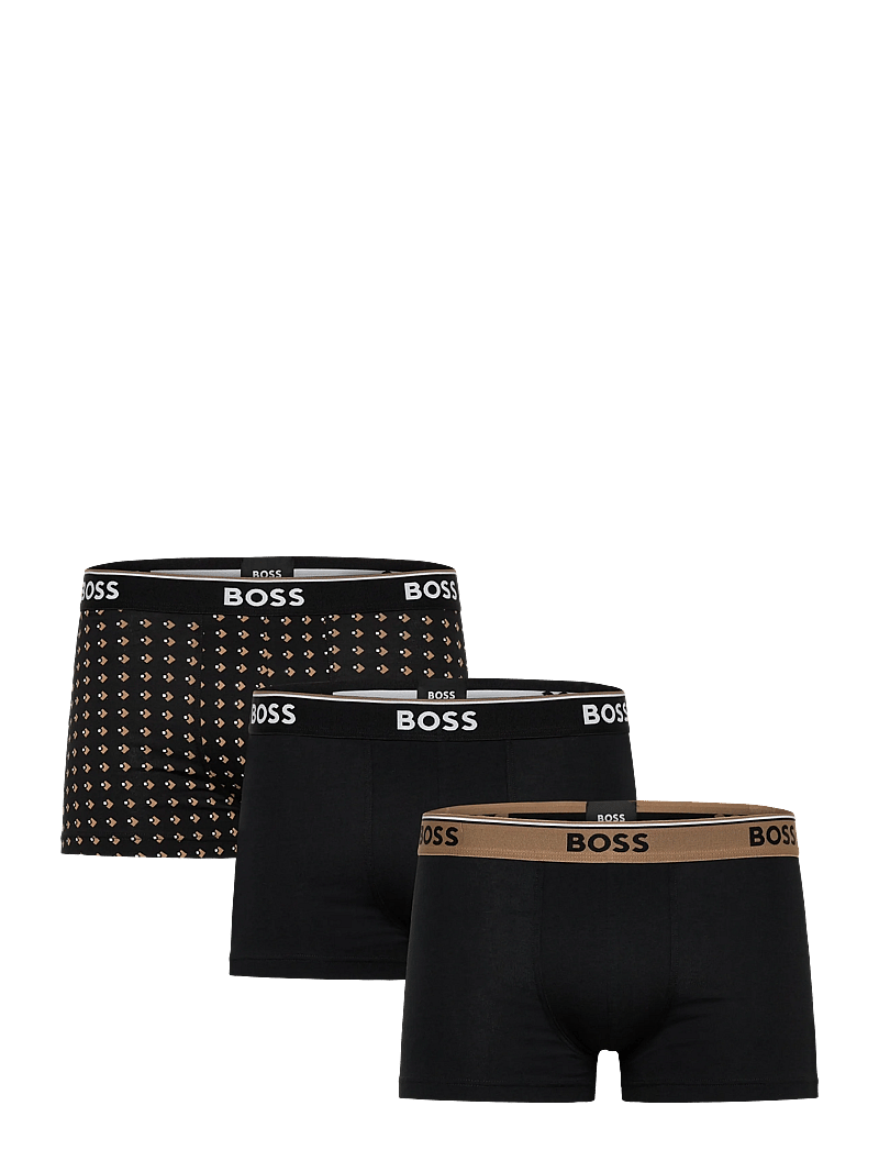 BOSS - Trunk 3P Power Desig - unterhosen im multipack - medium beige - 0