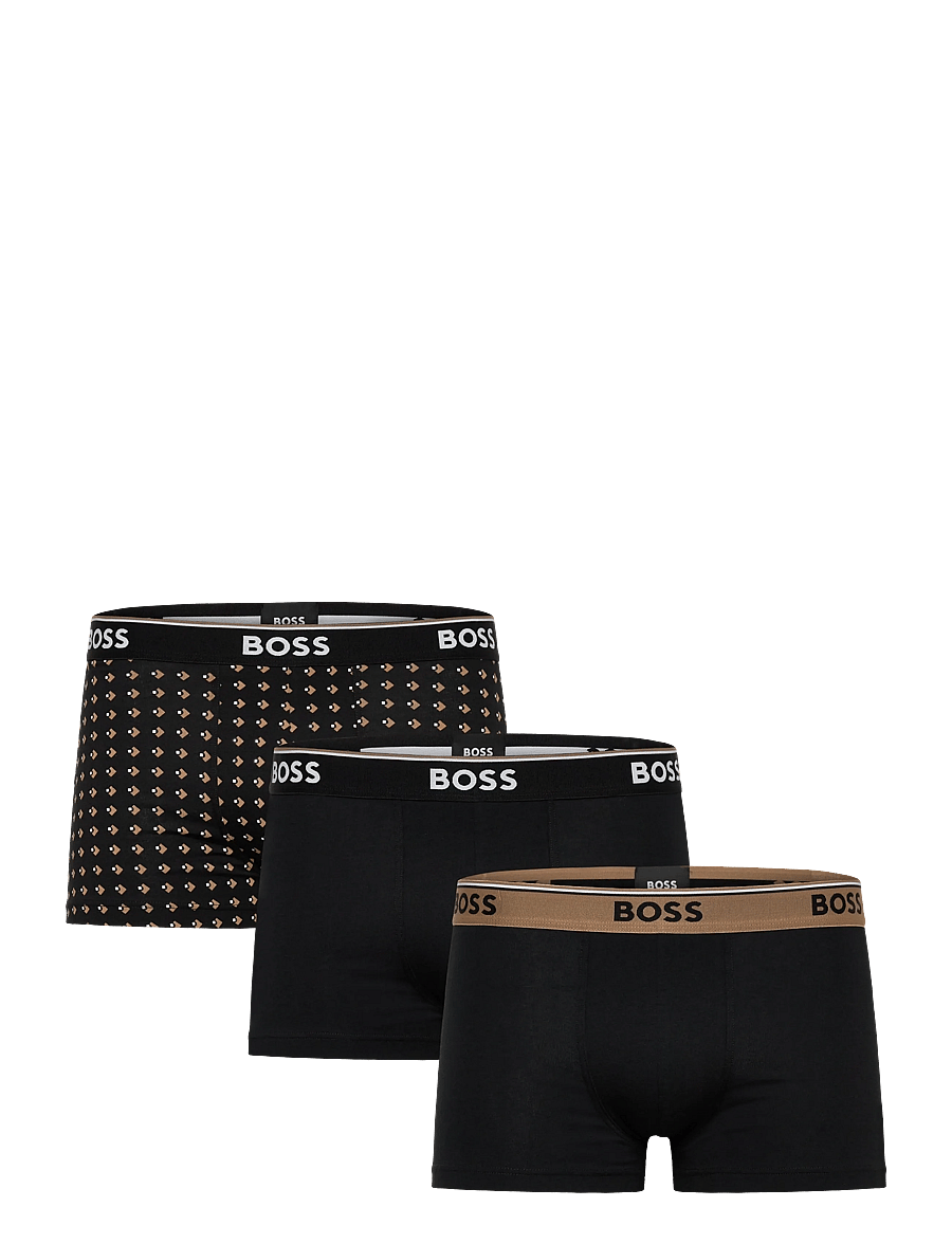 BOSS - Trunk 3P Power Desig - unterhosen im multipack - medium beige - 0