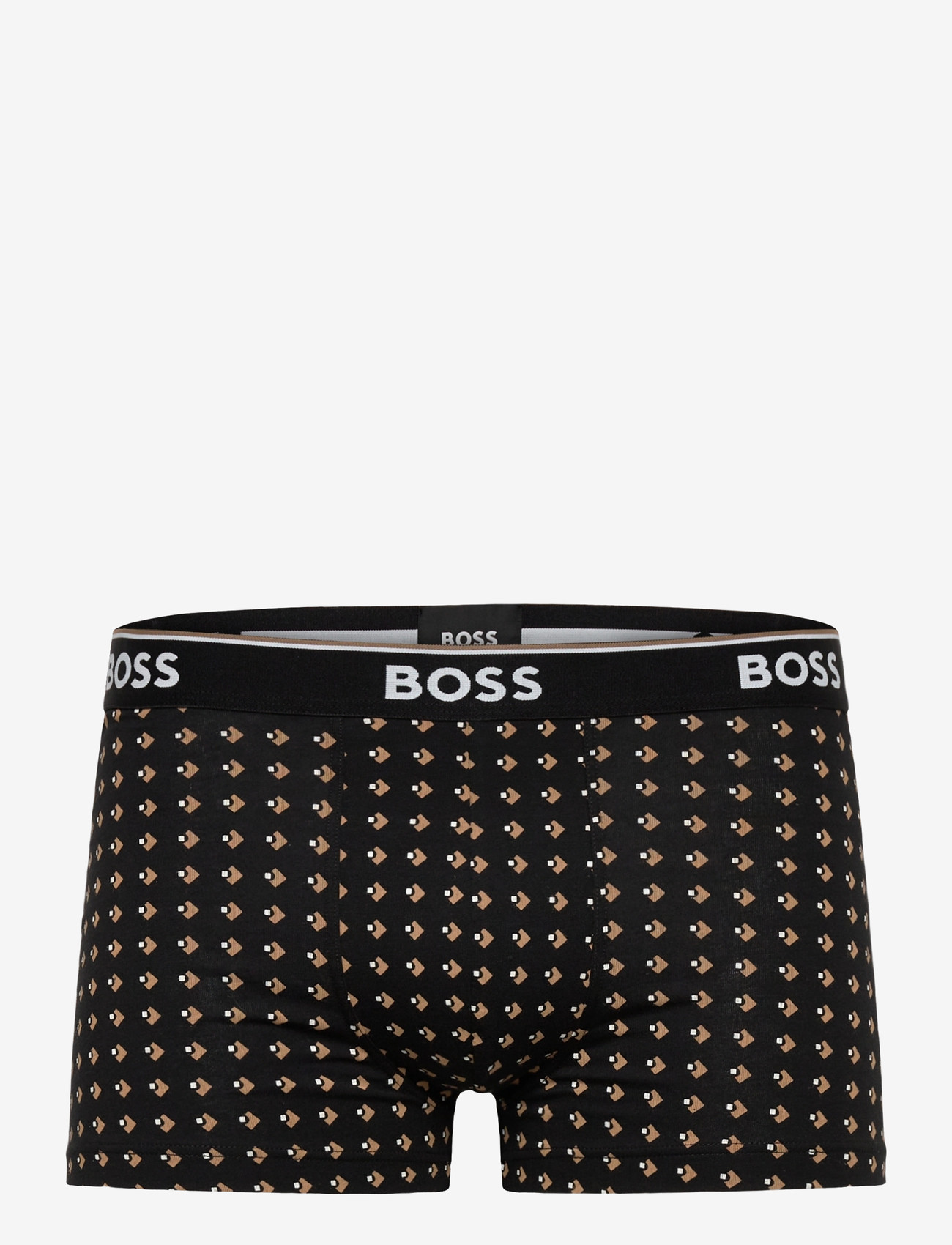 BOSS - Trunk 3P Power Desig - multipack underbukser - medium beige - 4