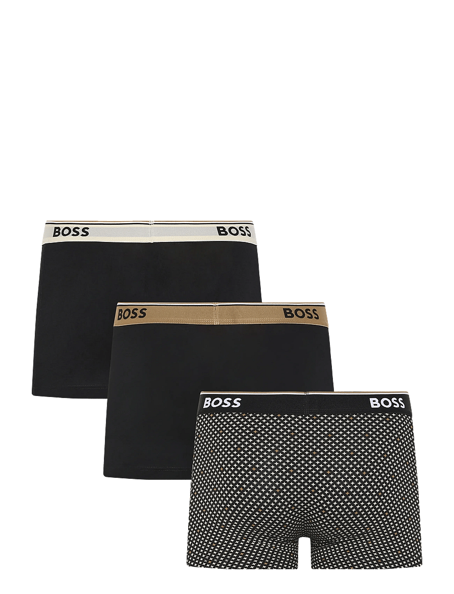 BOSS - Trunk 3P Power Desig - unterhosen im multipack - medium beige - 1