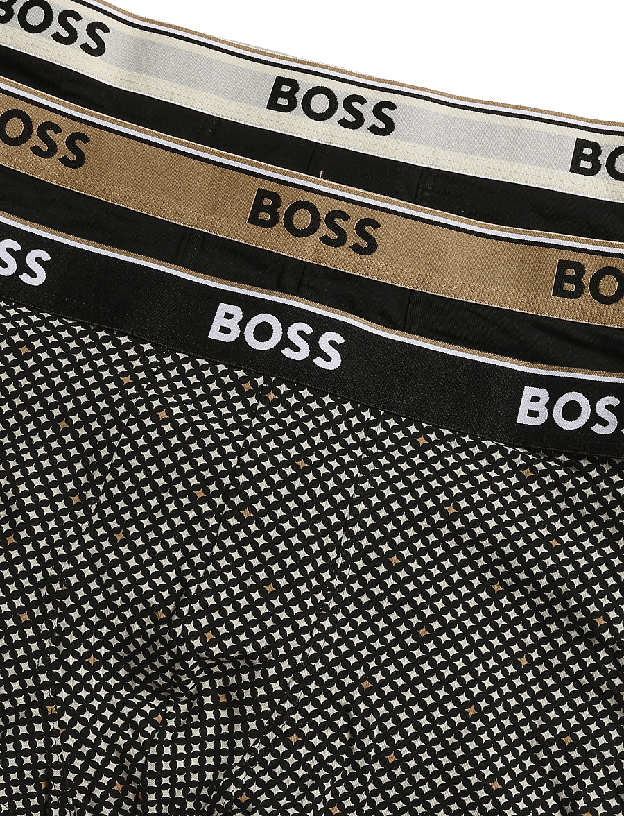 BOSS - Trunk 3P Power Desig - unterhosen im multipack - medium beige - 2