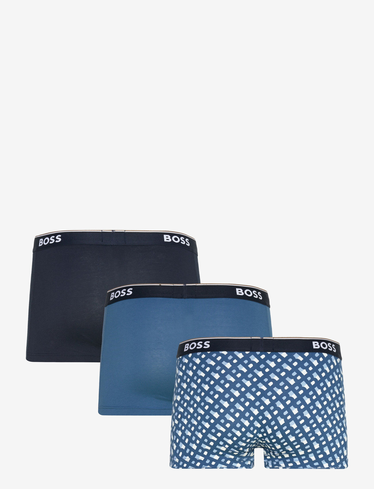 BOSS - Trunk 3P Power Desig - aluspükste mitmikpakk - open blue - 1