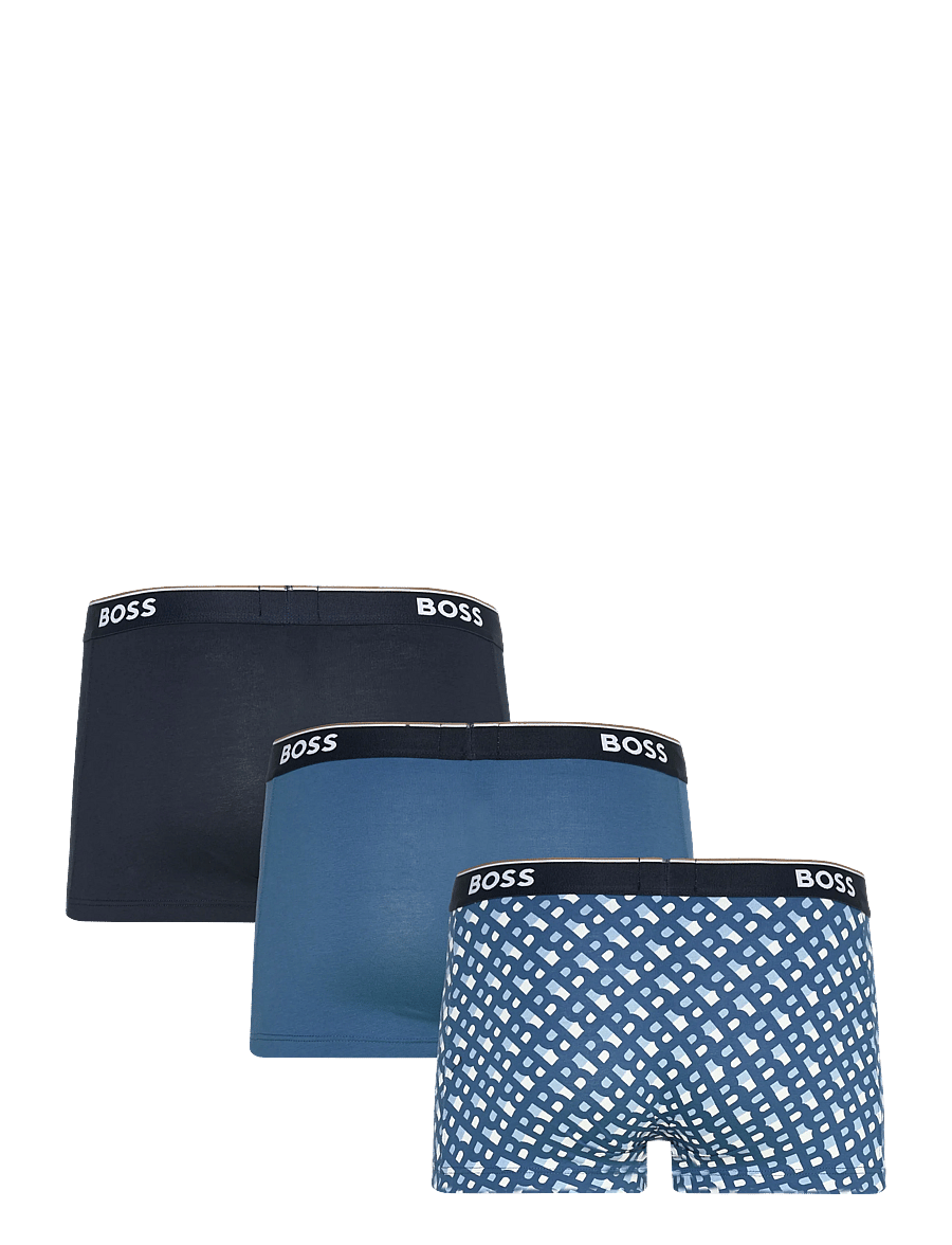 BOSS - Trunk 3P Power Desig - unterhosen im multipack - open blue - 1