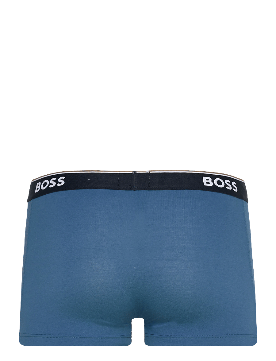 BOSS - Trunk 3P Power Desig - unterhosen im multipack - open blue - 3