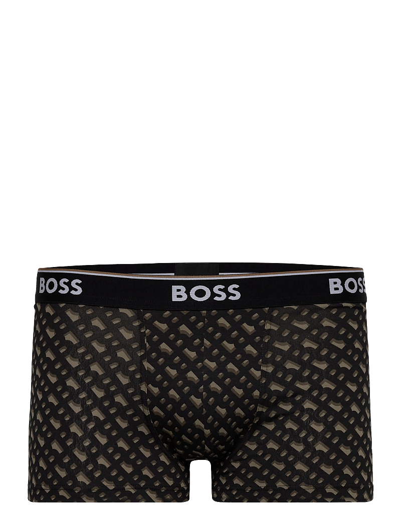 BOSS - Trunk 3P Power Desig - multipack kalsonger - open brown - 4