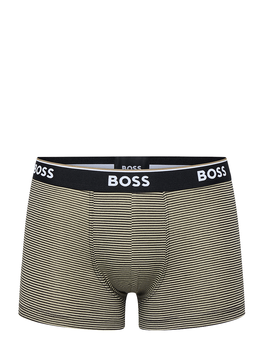 BOSS - Trunk 3P Power Desig - unterhosen im multipack - open green - 2