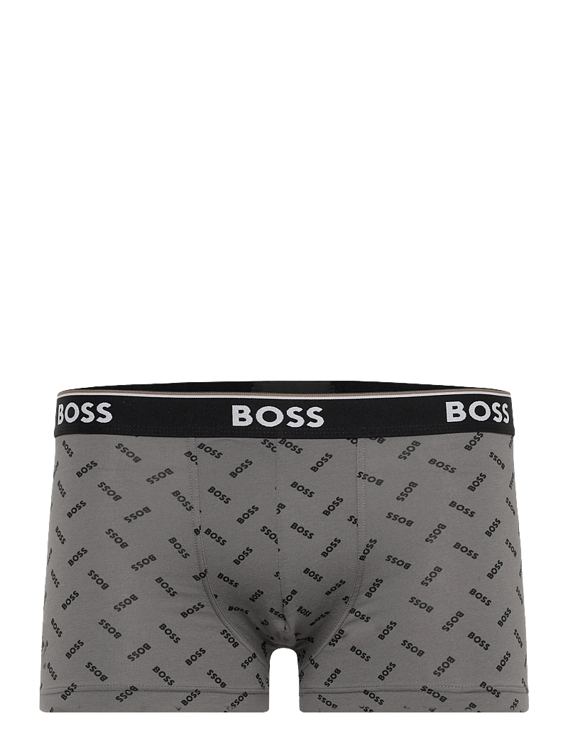 BOSS - Trunk 3P Power Desig - apakšveļas multipaka - open grey - 2