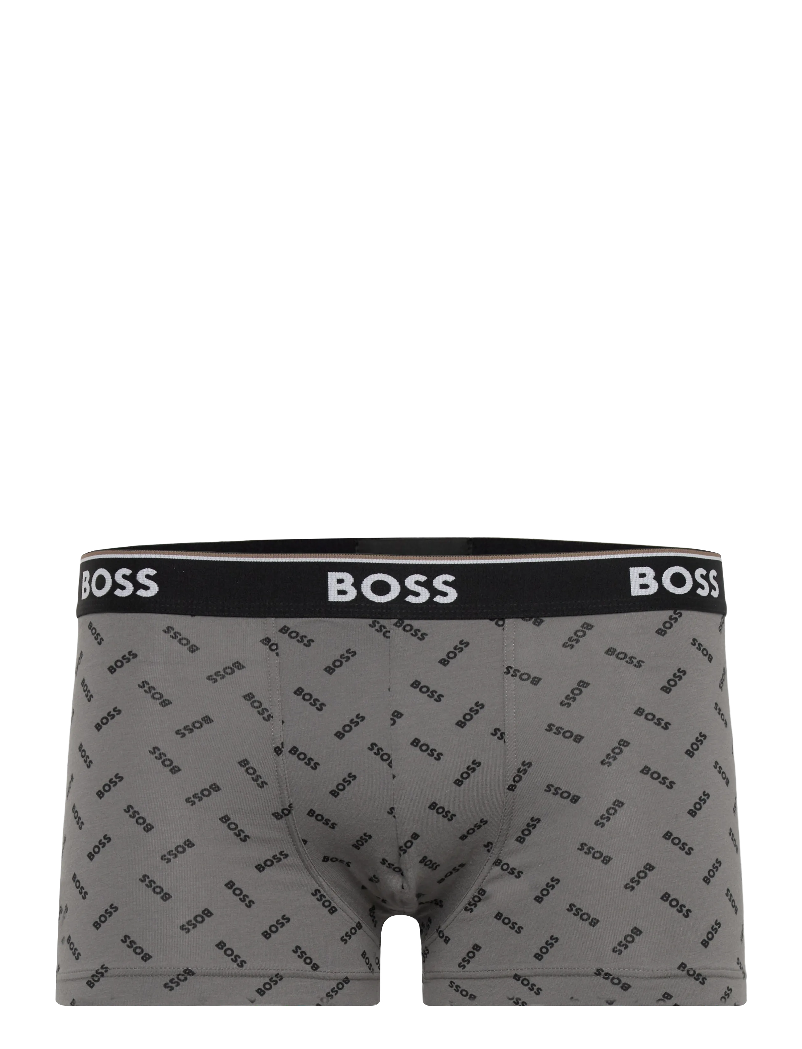 BOSS - Trunk 3P Power Desig - unterhosen im multipack - open grey - 2