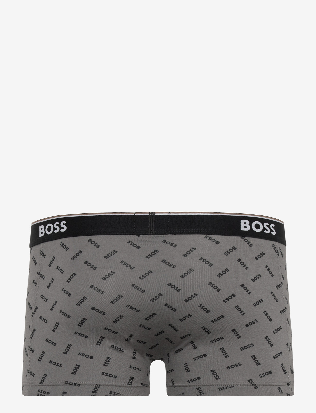 BOSS - Trunk 3P Power Desig - apakšveļas multipaka - open grey - 3