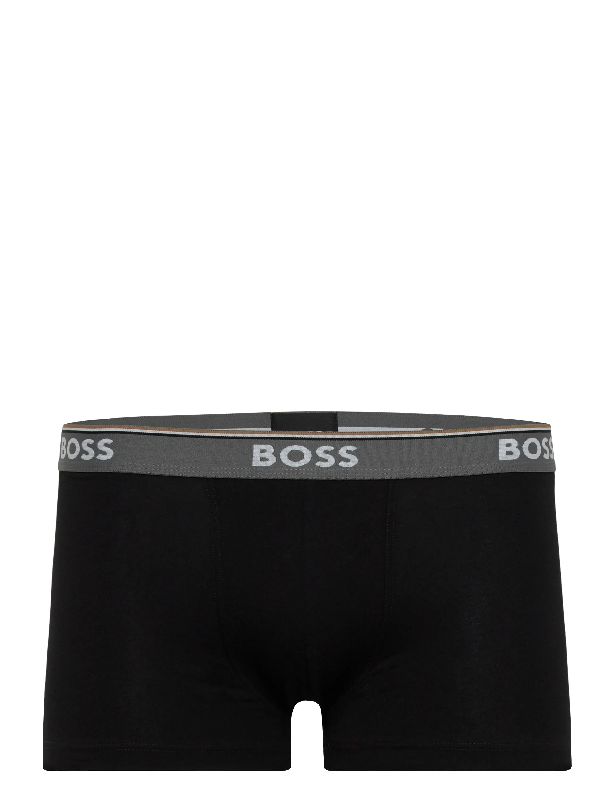 BOSS - Trunk 3P Power Desig - unterhosen im multipack - open grey - 4