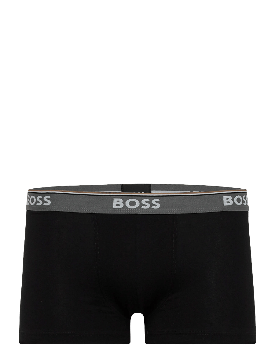BOSS - Trunk 3P Power Desig - unterhosen im multipack - open grey - 4