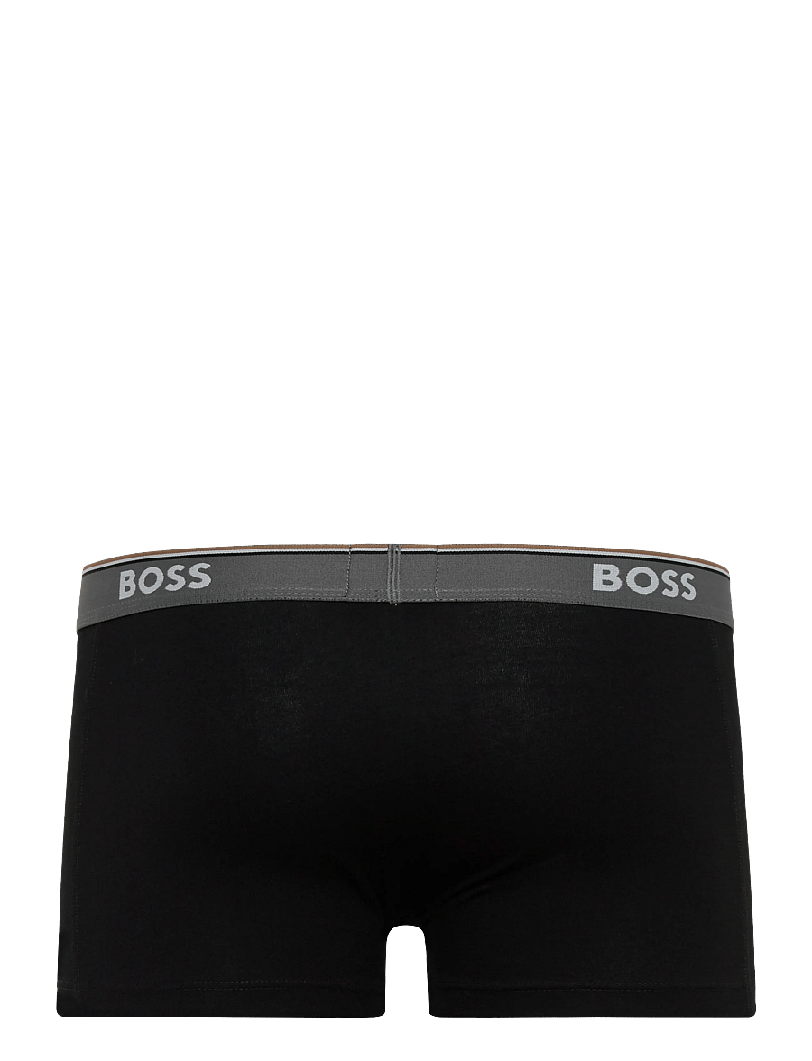 BOSS - Trunk 3P Power Desig - unterhosen im multipack - open grey - 5