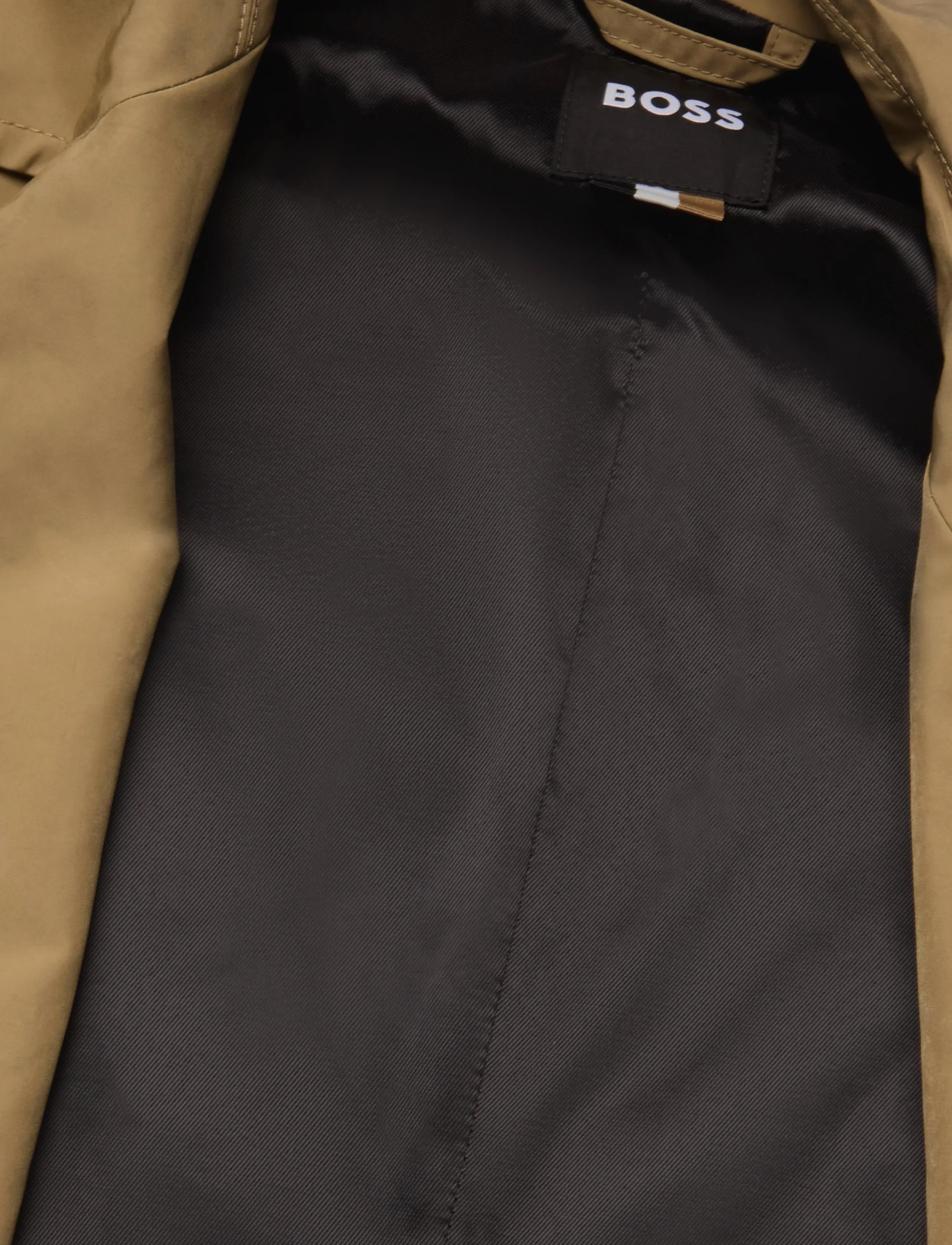 BOSS - C-Clark-261F - tunna kappor - dark beige - 4