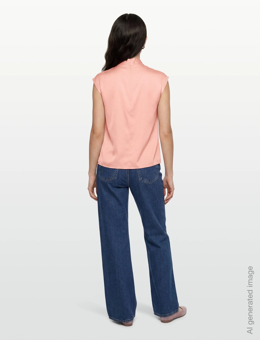 BOSS - Bidriz - sleeveless blouses - open purple - 4