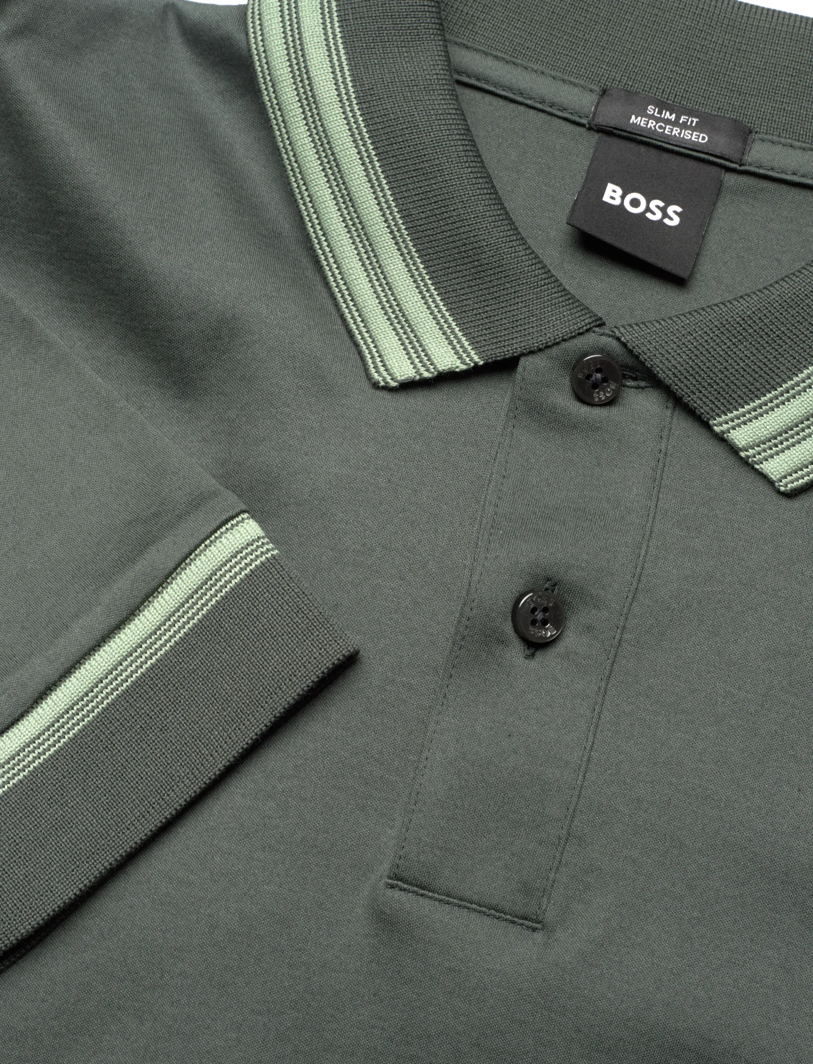 BOSS - H-Pleins 202 - strik - open green - 2