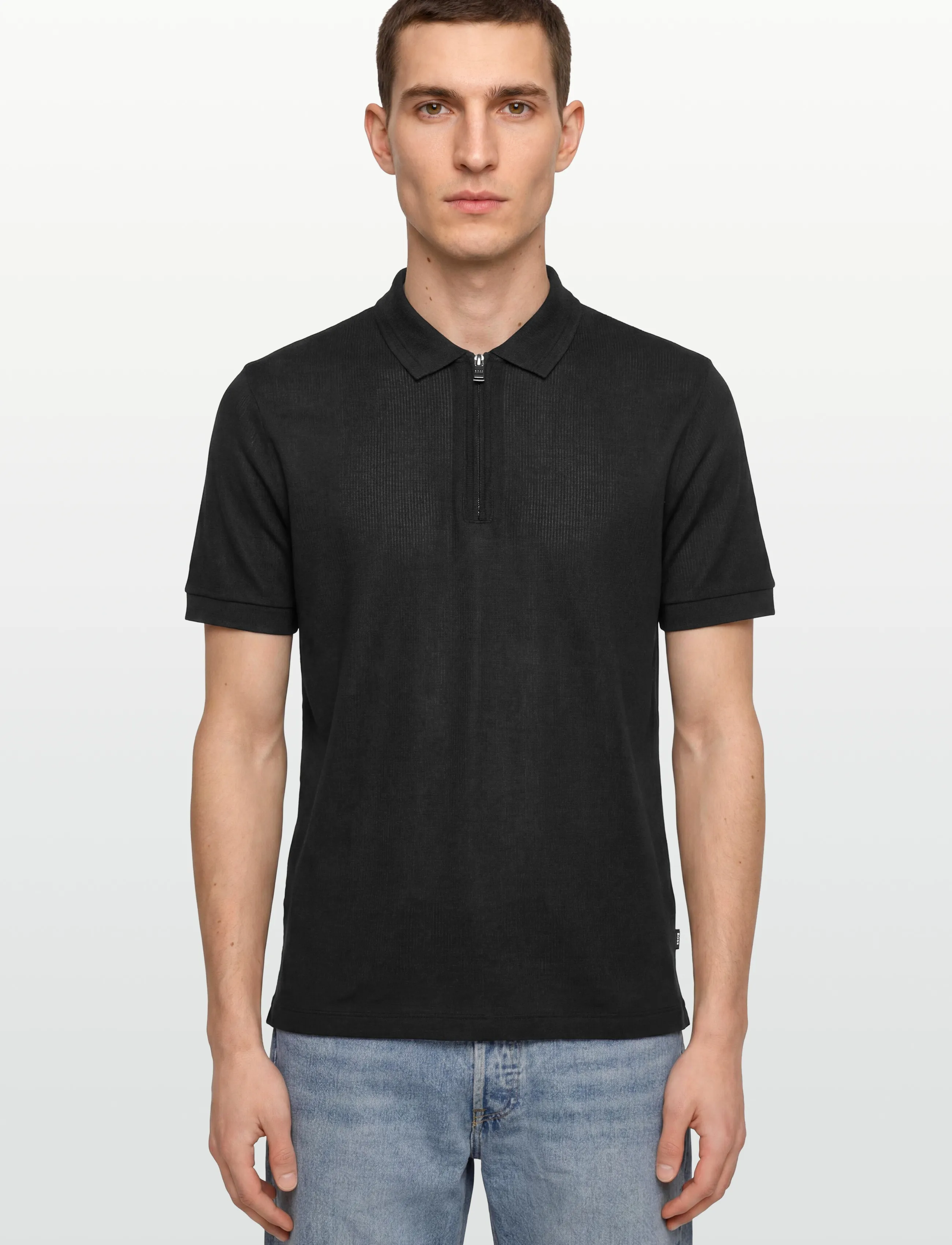 BOSS - H-Paras 70 - kootud polosärgid - black - 3