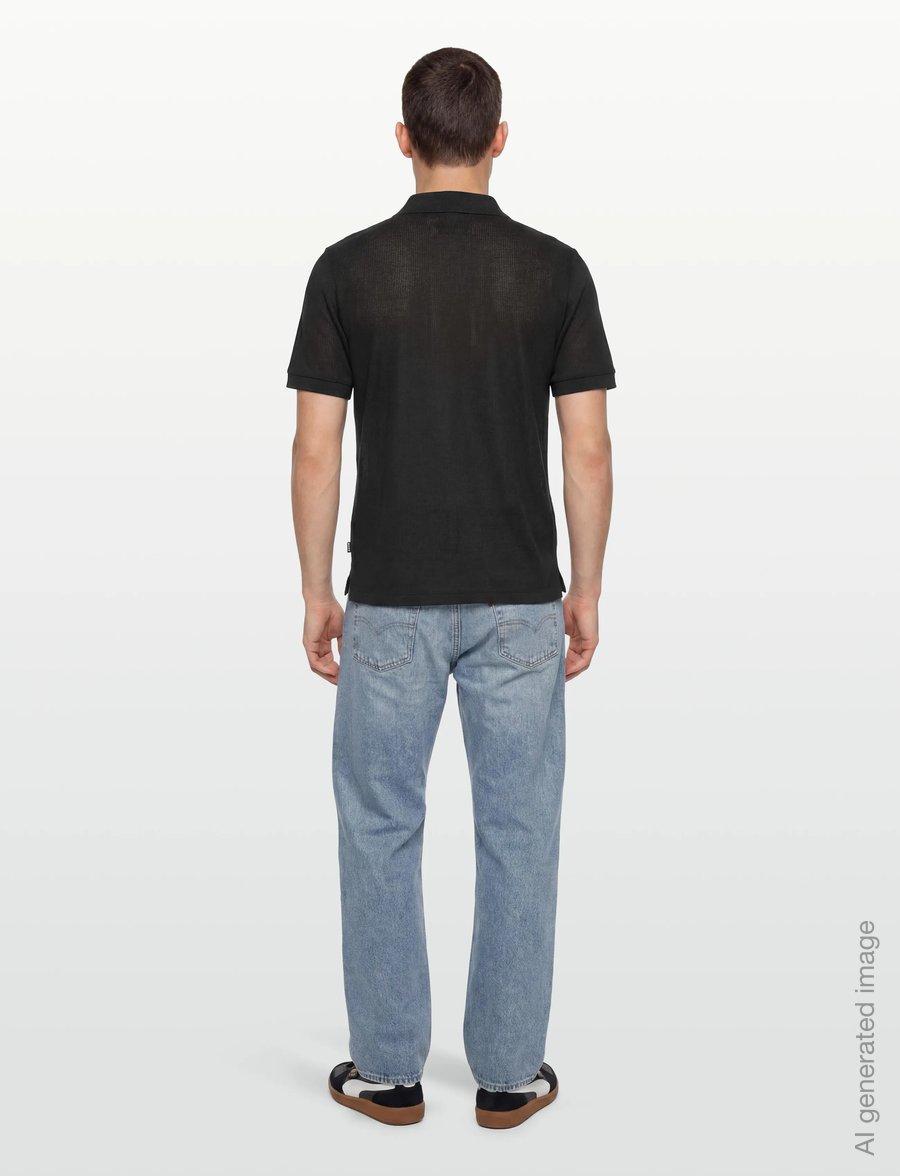 BOSS - H-Paras 70 - knitted polos - black - 4