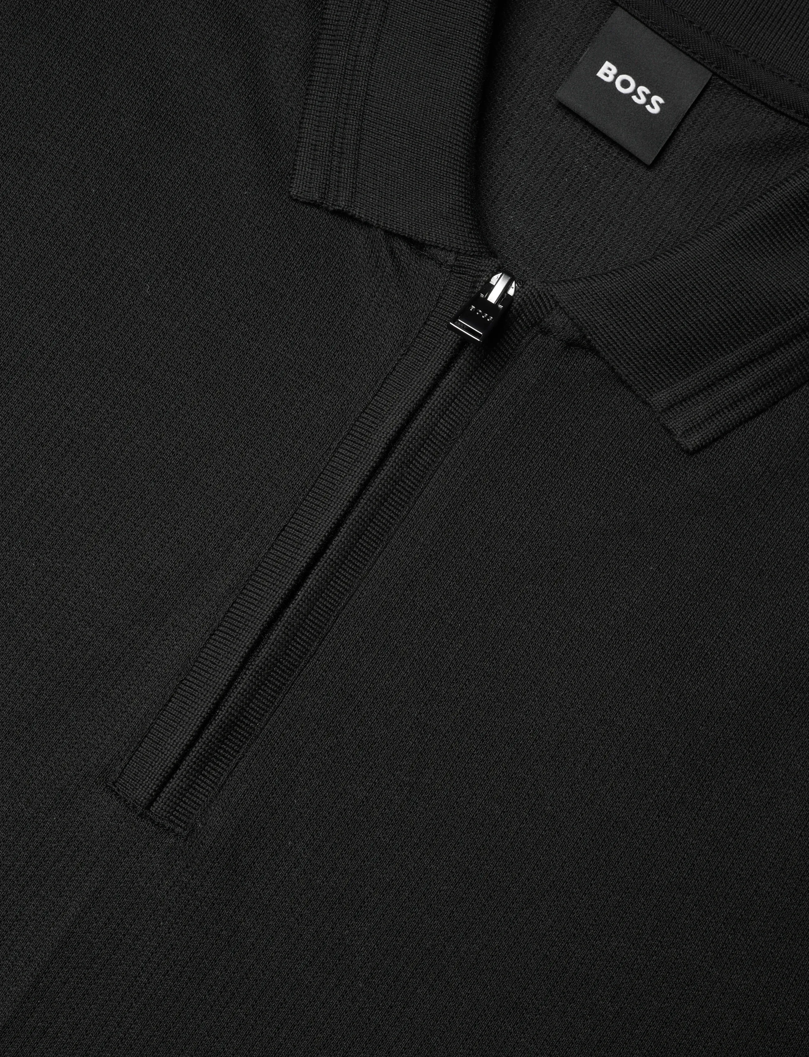 BOSS - H-Paras 70 - knitted polos - black - 2