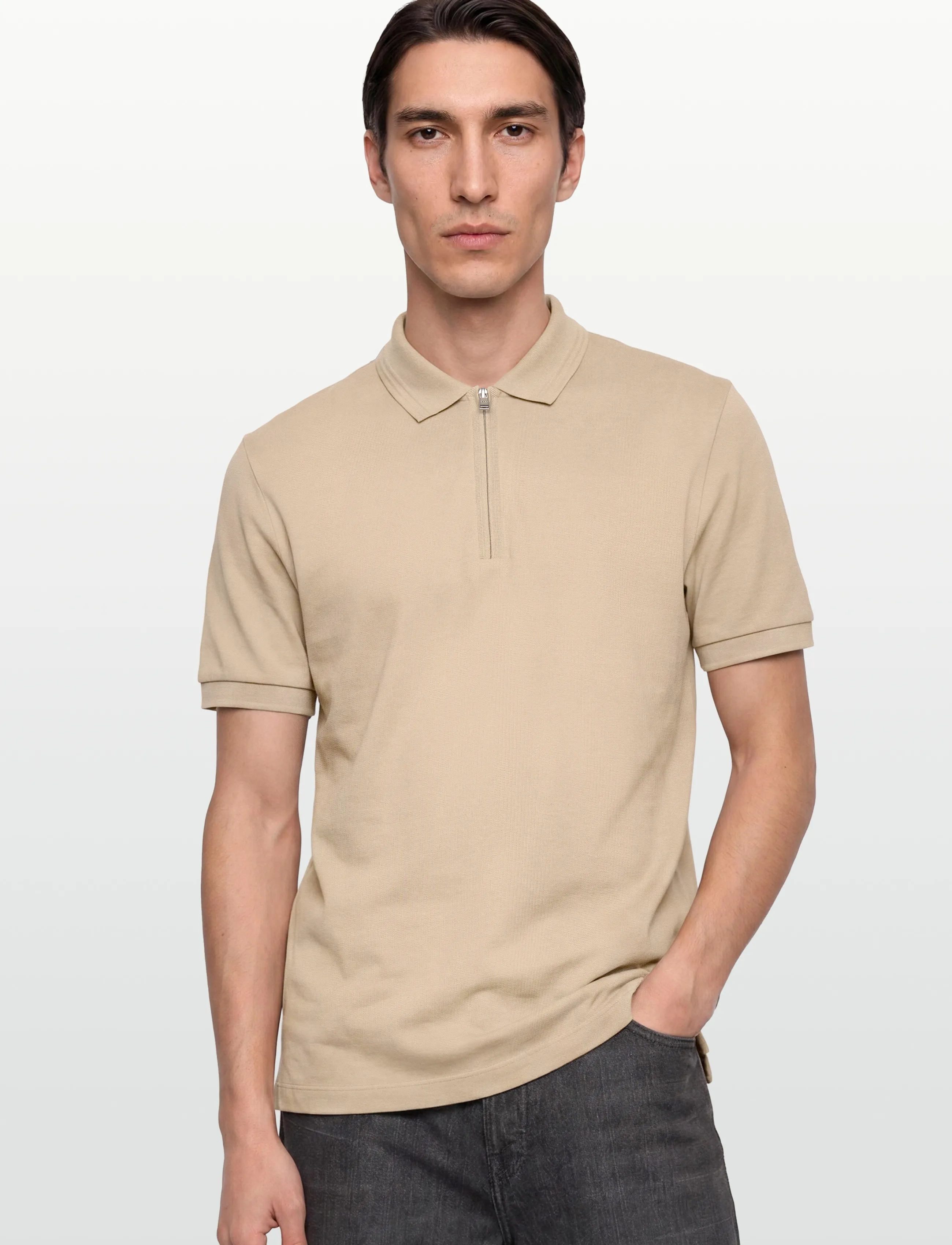 BOSS - H-Paras 70 - trøjer - open beige - 3