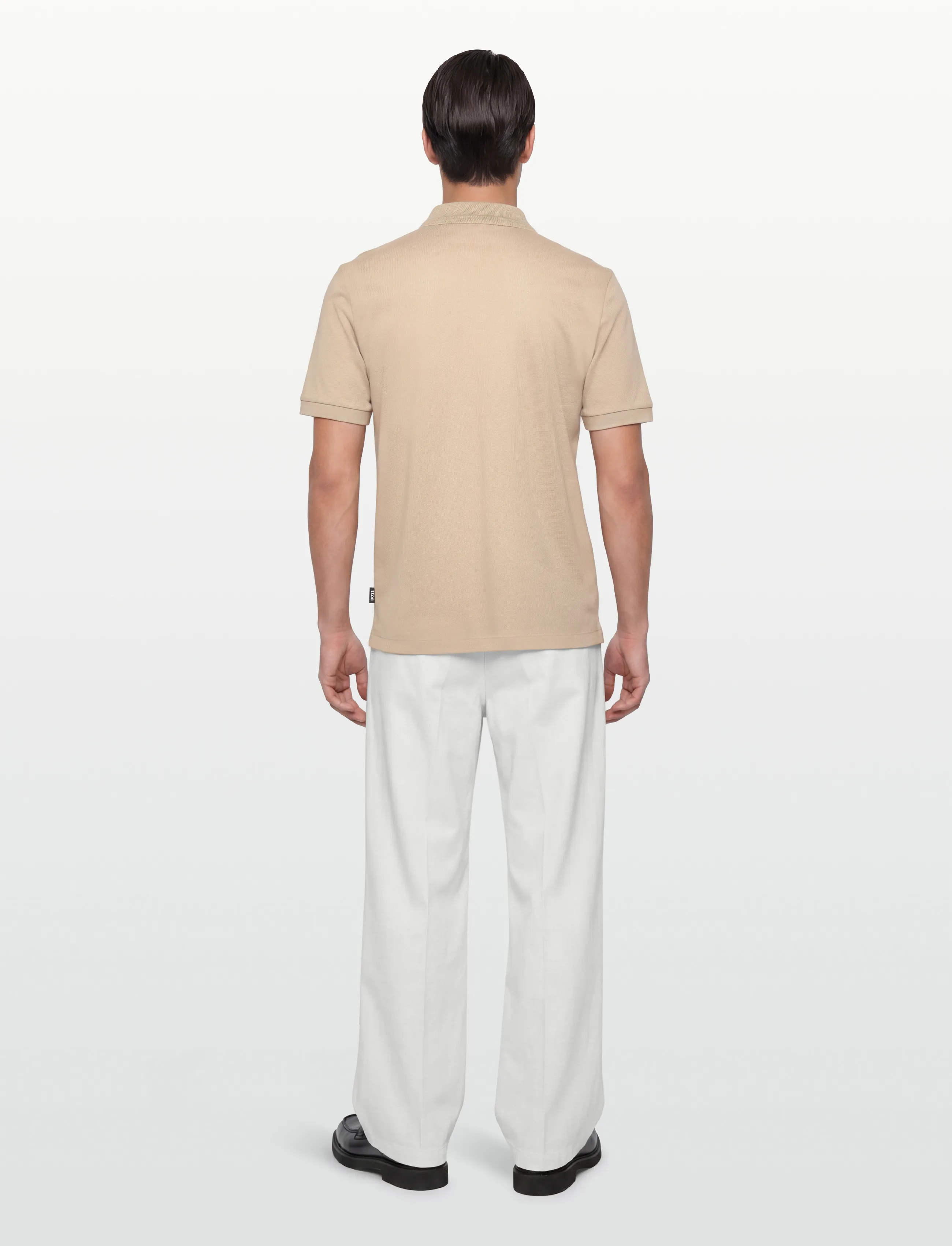 BOSS - H-Paras 70 - basic-strickmode - open beige - 4