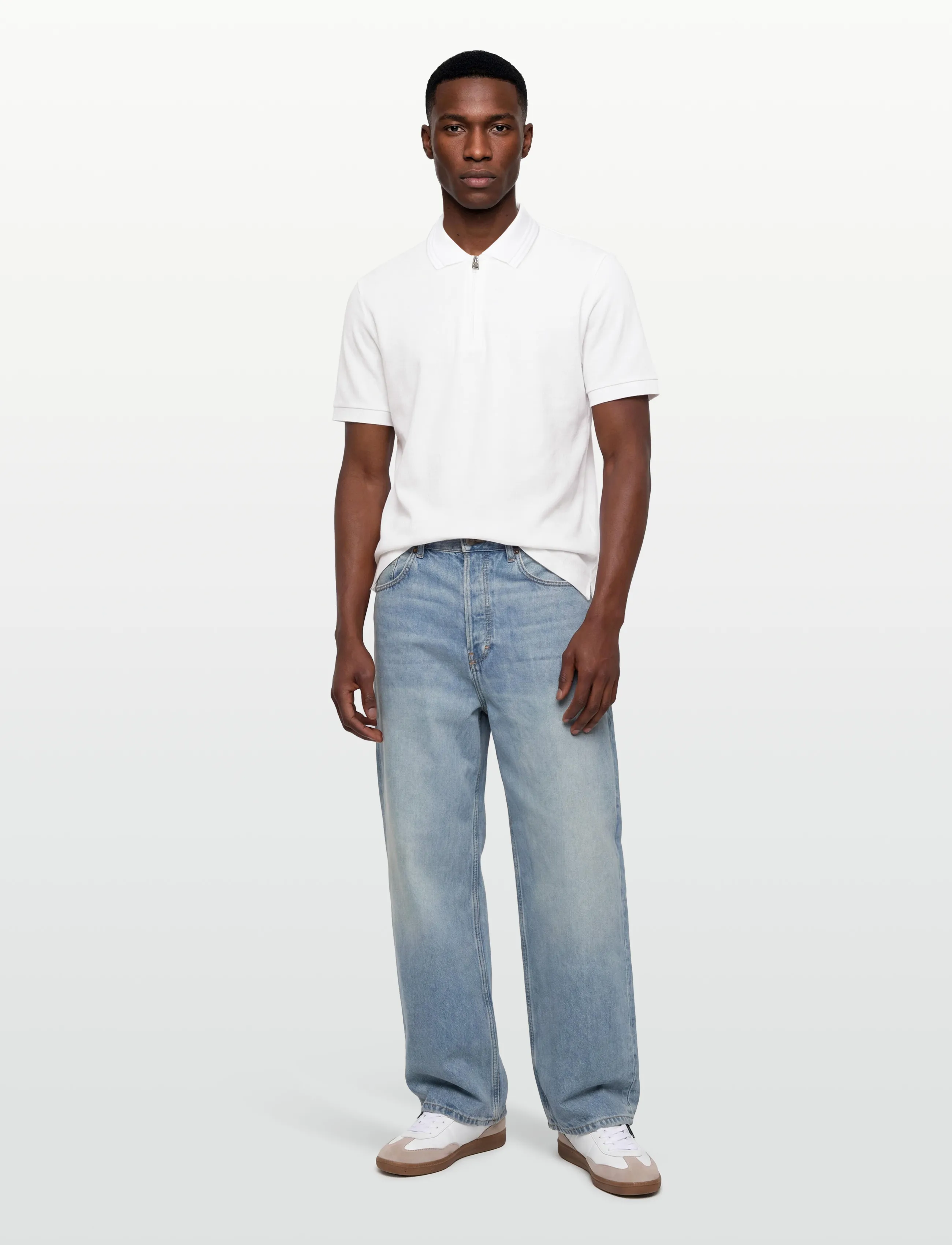 BOSS H-Paras 70, XL, White, Poloer > Kortærmede, Herre
