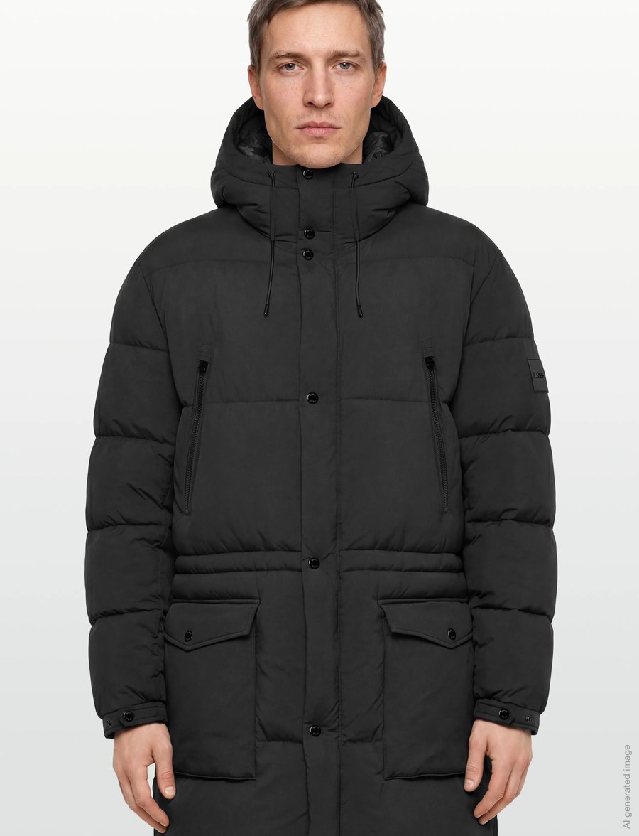 BOSS - H-Condolo2_IN - gefütterte jacken - black - 3