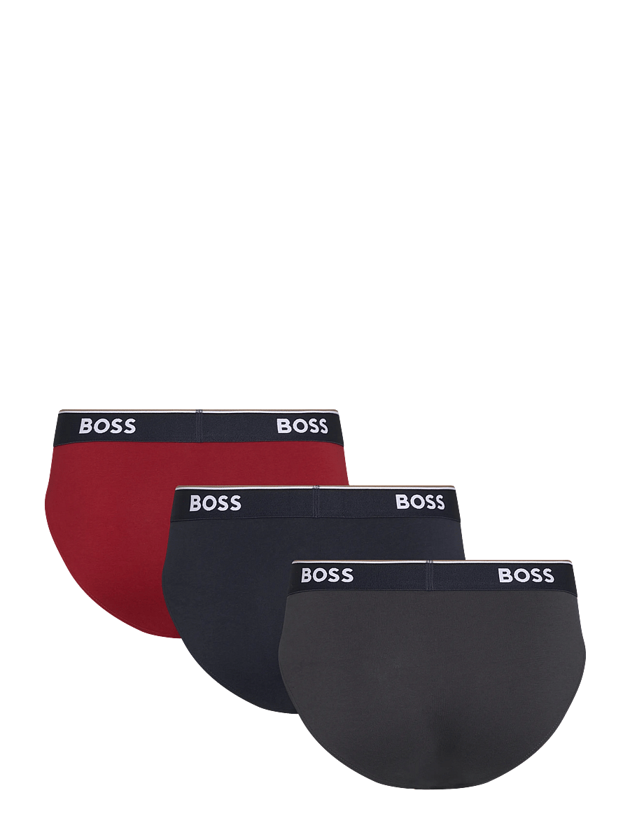 BOSS - Brief 3P Power - multipack underbukser - open red - 1