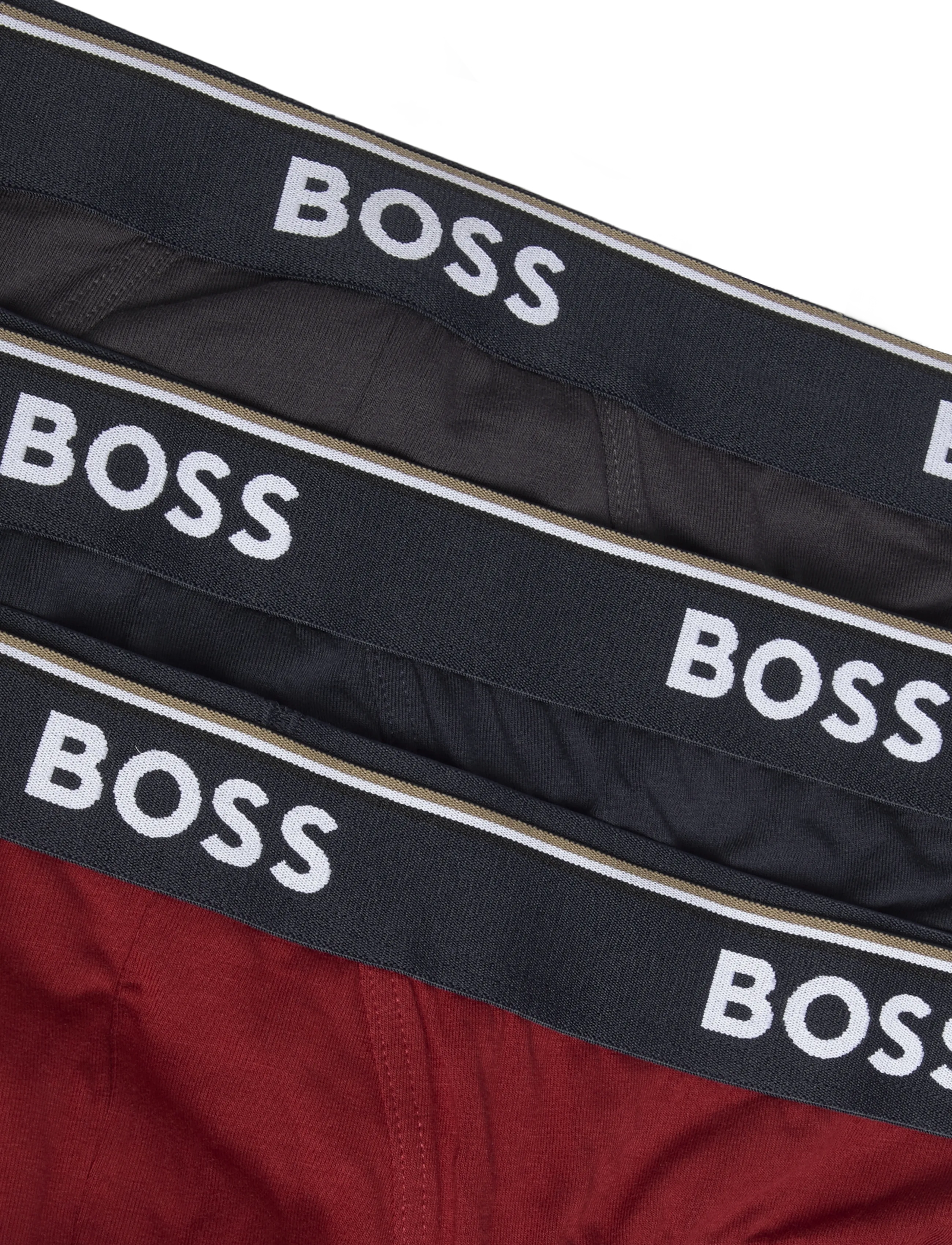 BOSS - Brief 3P Power - multipack underbukser - open red - 2