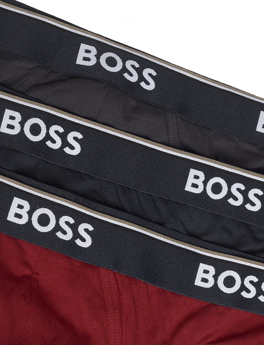 BOSS - Brief 3P Power - multipack underbukser - open red - 2